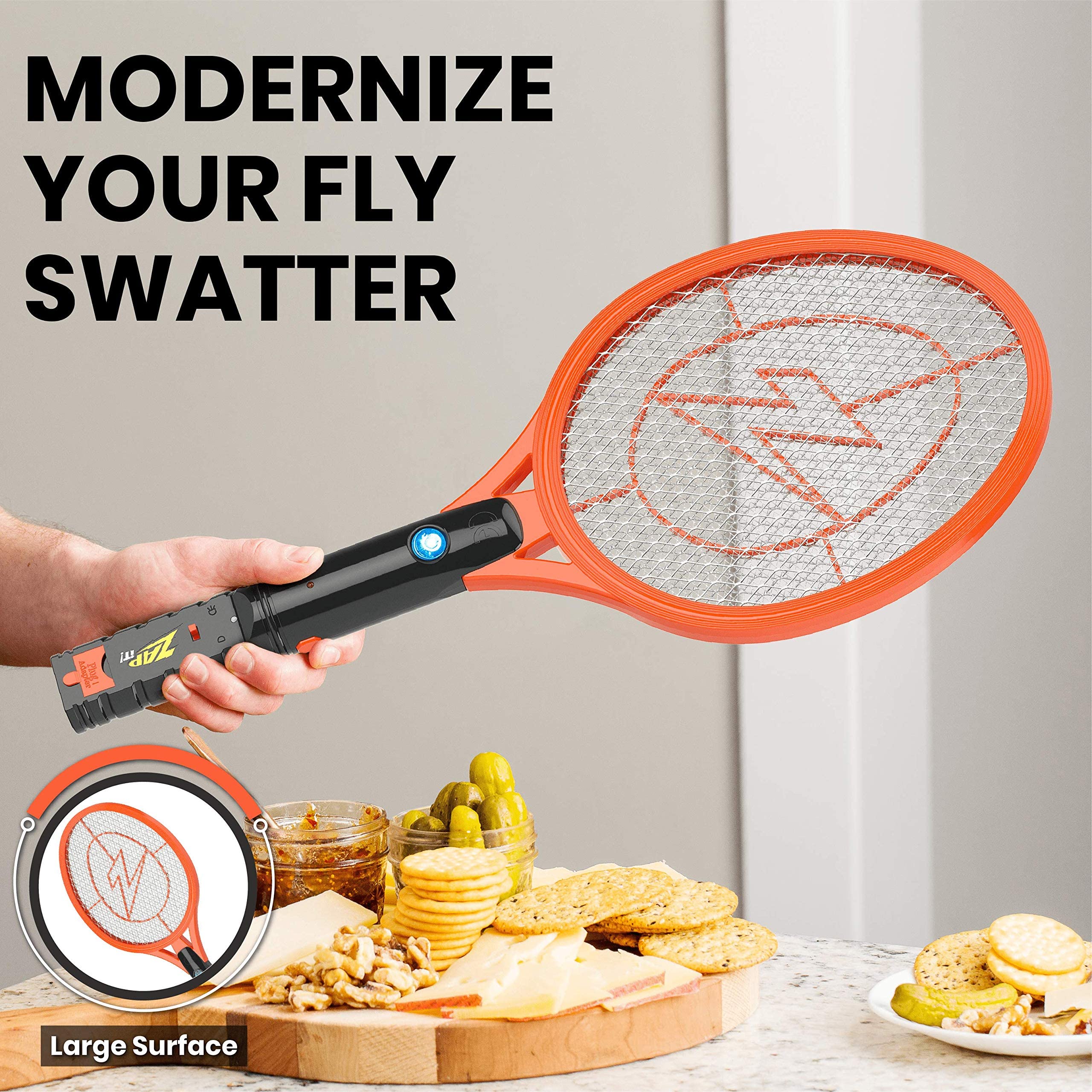 ZAP IT! triple-layer safety mesh close-up protecting fingers during use