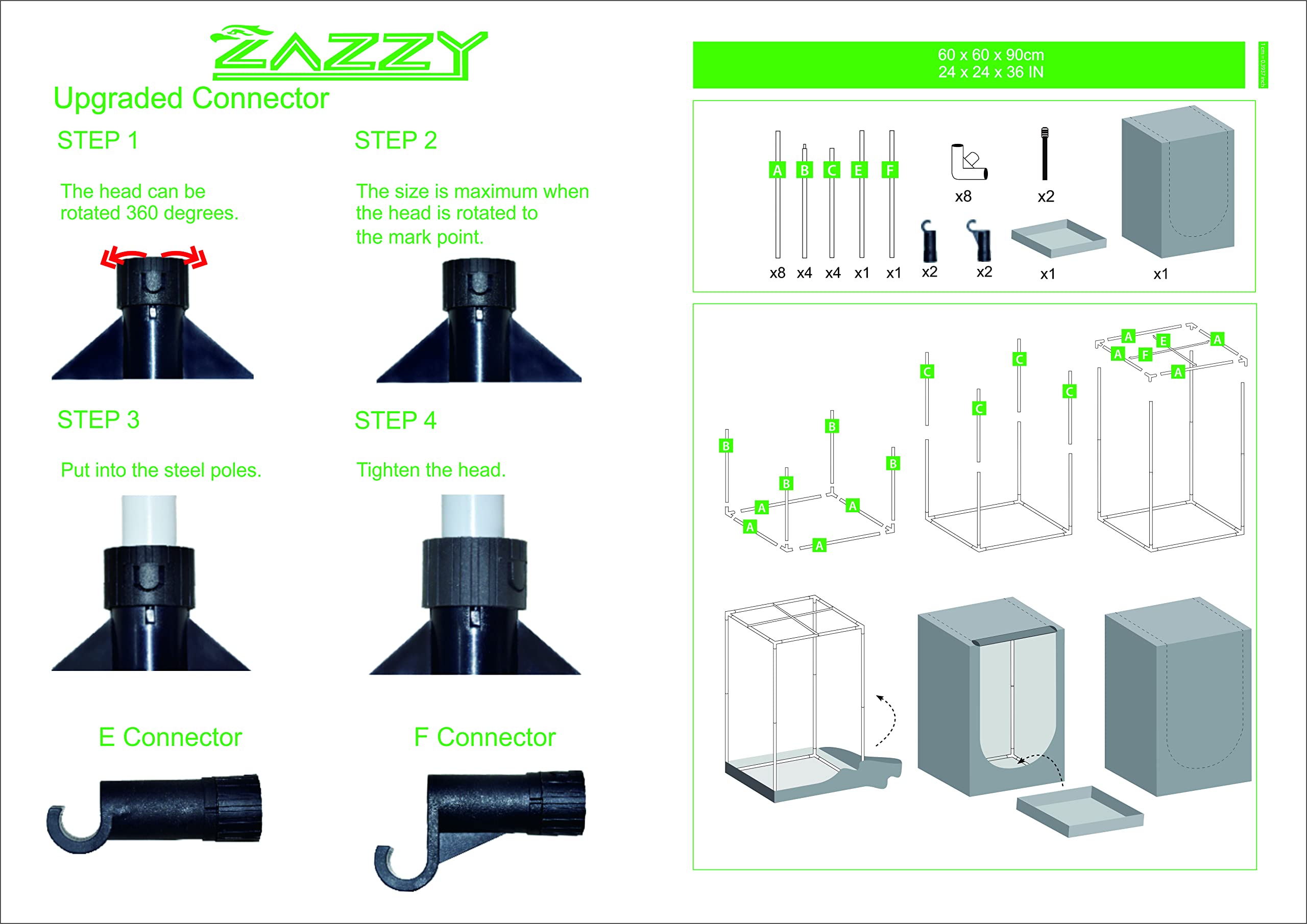 zazzy lifestyle indoor gardening setup showing tidy hydroponic station
