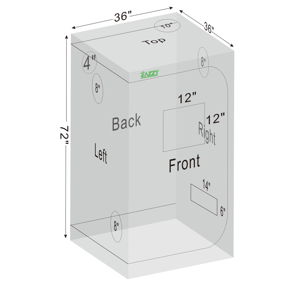 zazzy packed box and install contents for easy tool-free assembly
