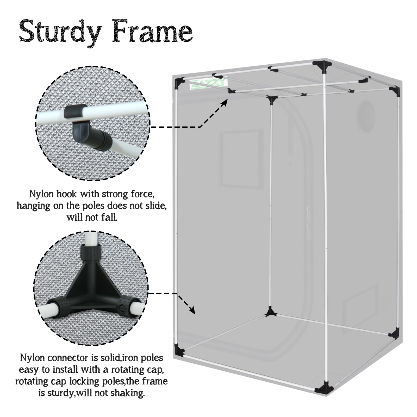 zazzy size comparison with chair showing small-space suitability benefit