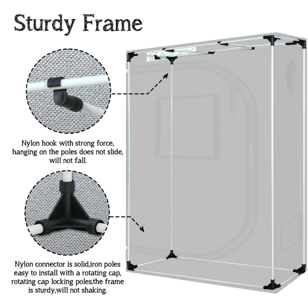 zazzy size comparison with chair shows 48x24x60 scale for space planning benefit