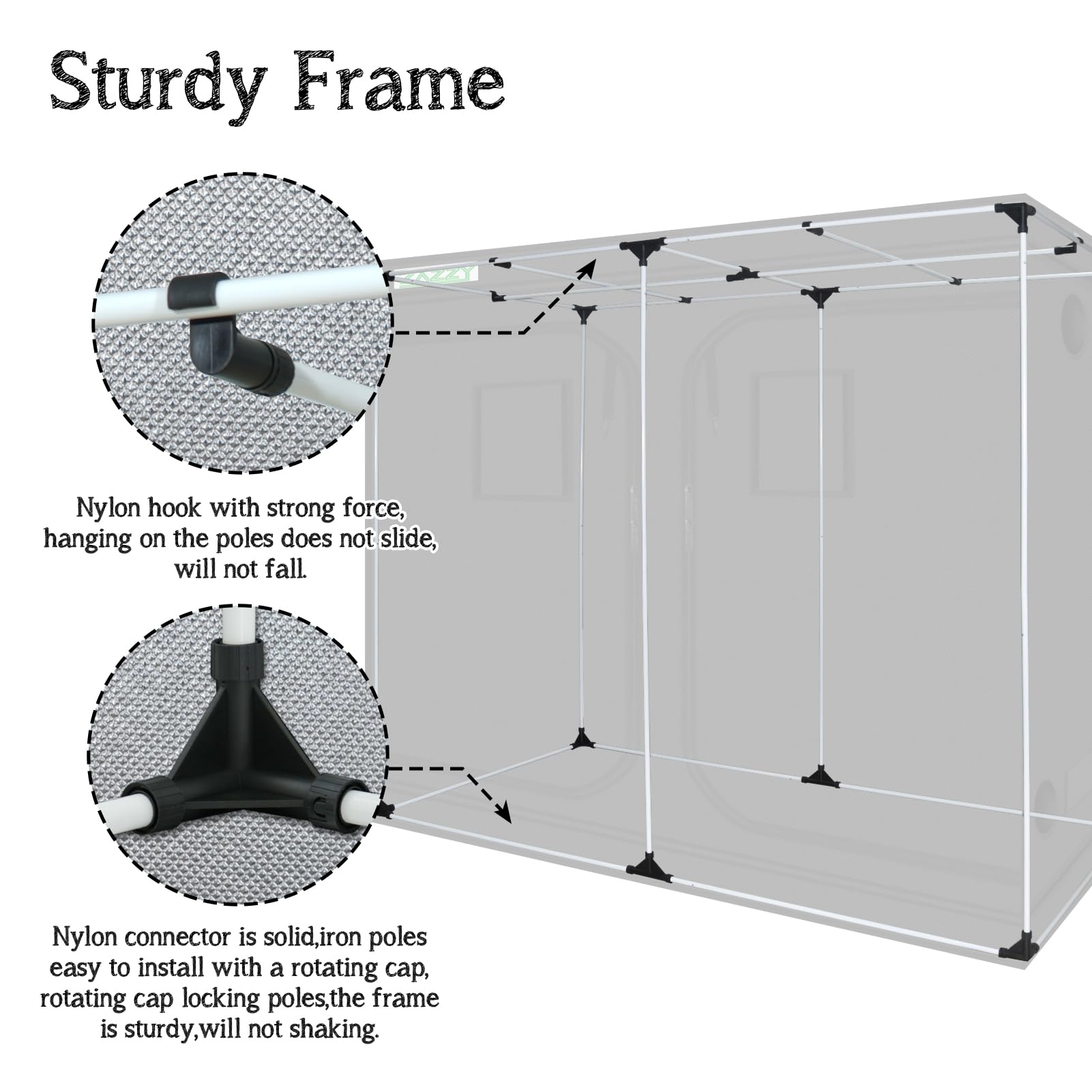 zazzy vent and port openings detail for tidy cable and duct routing benefit