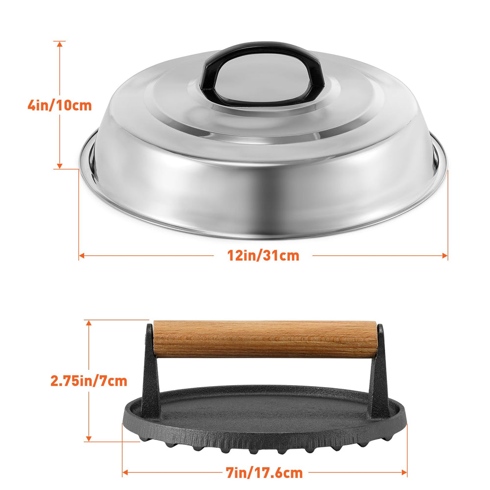 ZBXFCSH dome top handle close-up highlighting sturdy grip and safe use