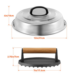 ZBXFCSH dome top handle close-up highlighting sturdy grip and safe use