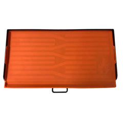 ZBXFCSH front view showing full 32x14 mat protecting griddle surface