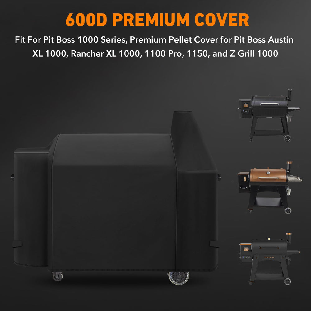 ZBXFCSH side velcro strap secured, holds cover tight against wind