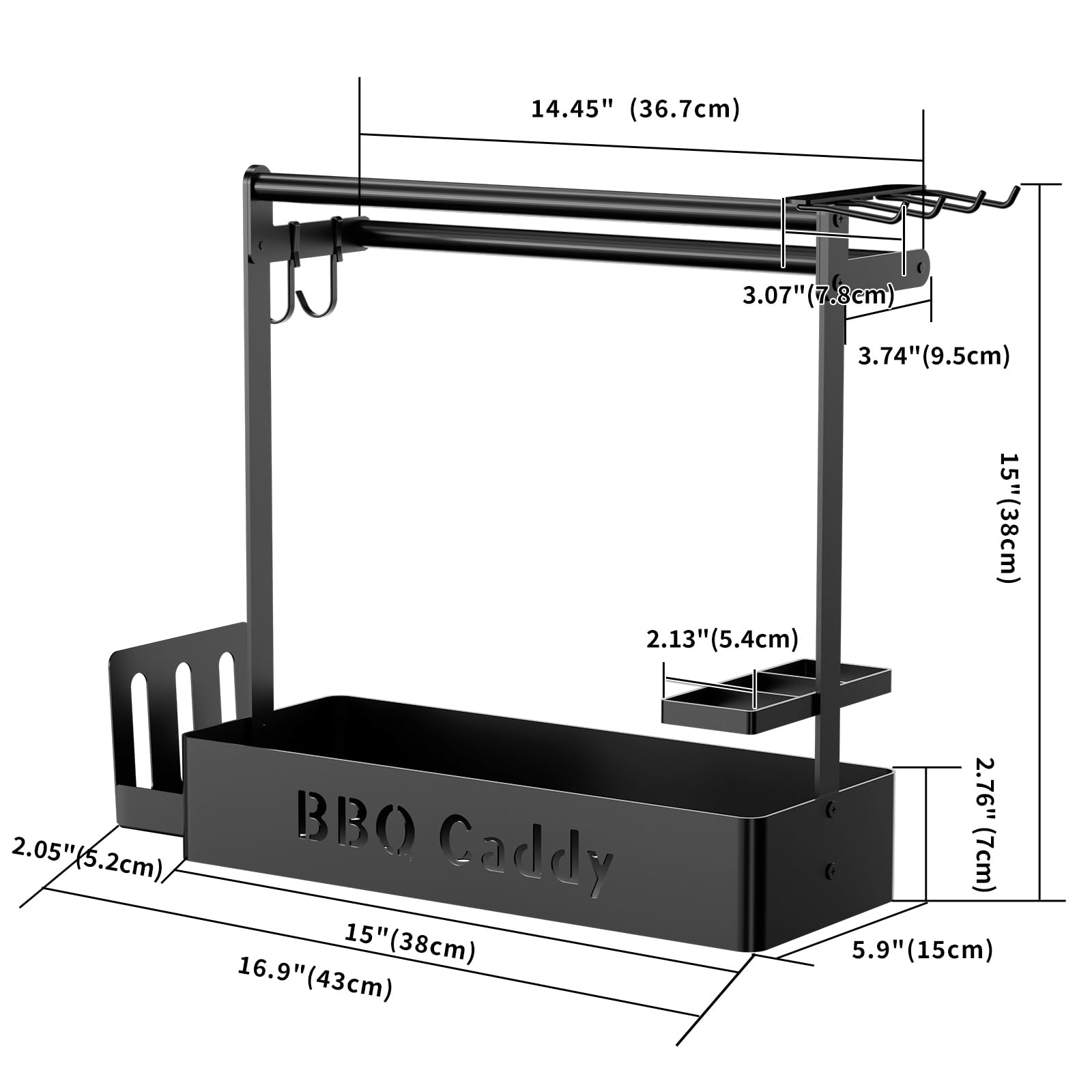 ZDDLOINP paper towel holder close-up keeping towels accessible and protected