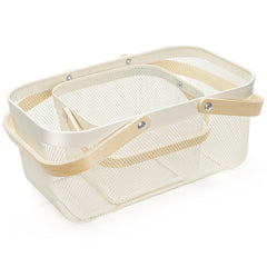 ZEAYEA wooden handle folded down for compact transport and easy grip