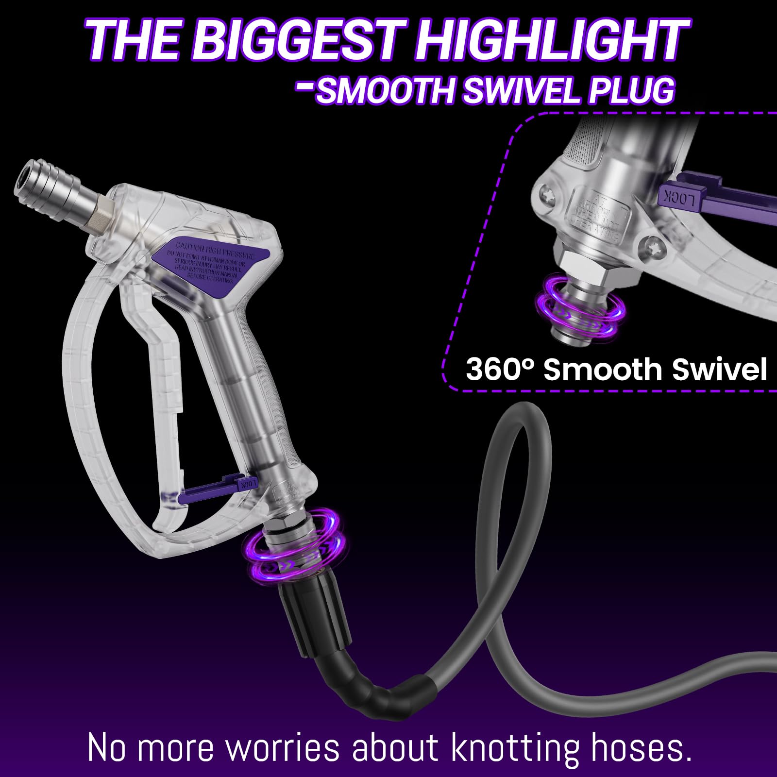Zebra Clean one-hand self-locking quick-connect coupler for fast secure hookups