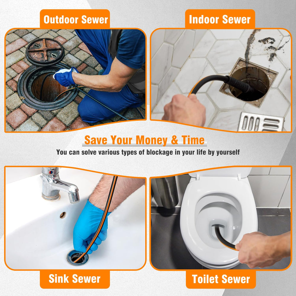 Zebra Clean rotating sewer nozzle detail demonstrating effective debris flushing