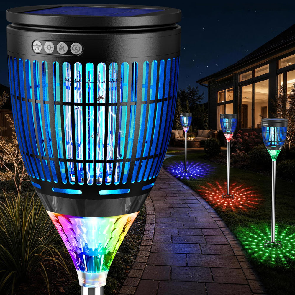 zechuan front view lamp showing compact outdoor pest control