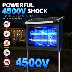 zechuan close-up of 4500V grid highlighting quick insect elimination