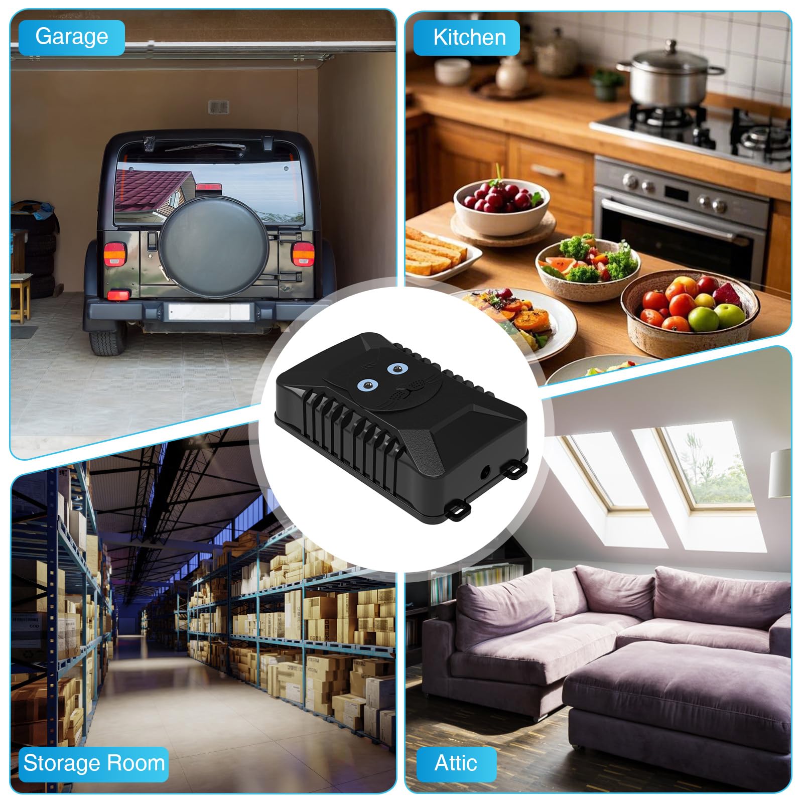 zechuan in garage near stored car highlighting multi-space protection benefit