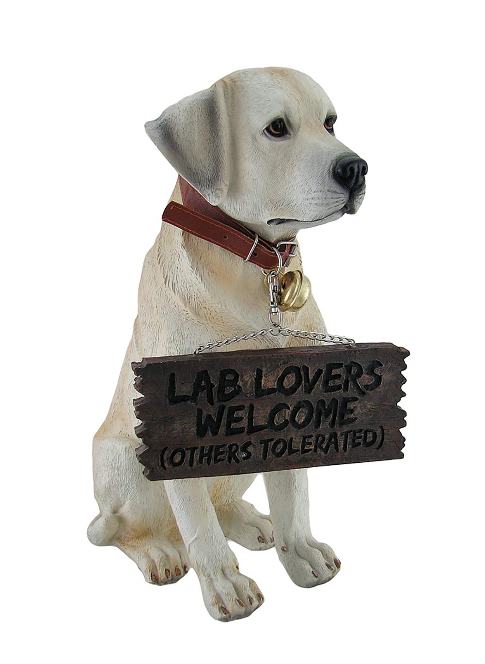 Zeckos Labrador front view showing lifelike pose and welcoming presence