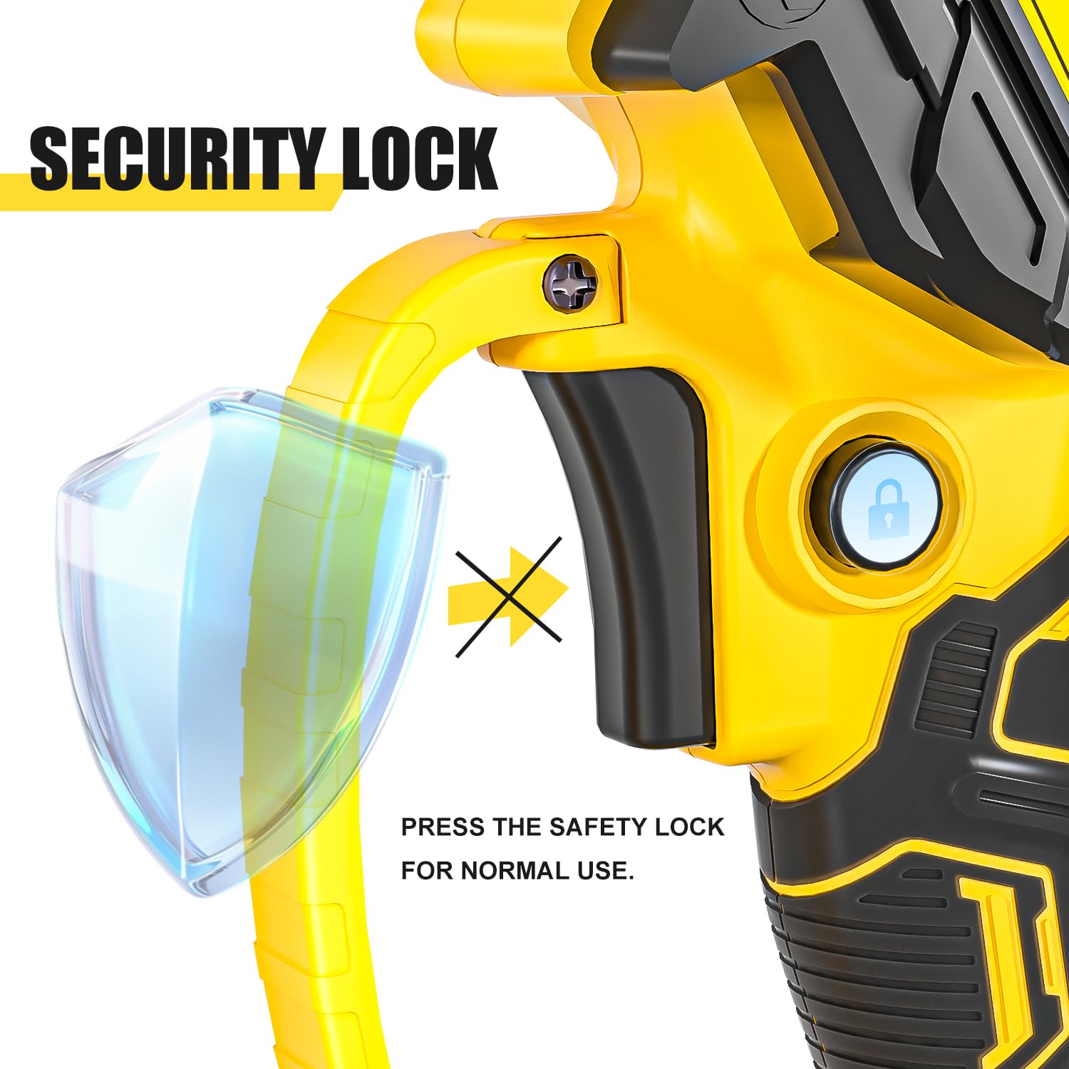 Zeeksaw protective gloves and goggles included to improve user safety