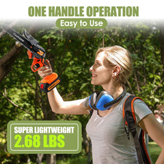 Zeeksaw kit with two batteries and charger, extended runtime benefit