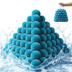 Zeinunk front packaging with blue filter balls showing compact replacement benefit