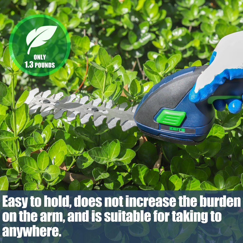 ZEITE detailed shot of 6-inch shrub blade for clean small branch cuts