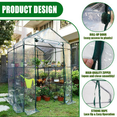 Zejoot roll-up door open showing easy access and improved ventilation