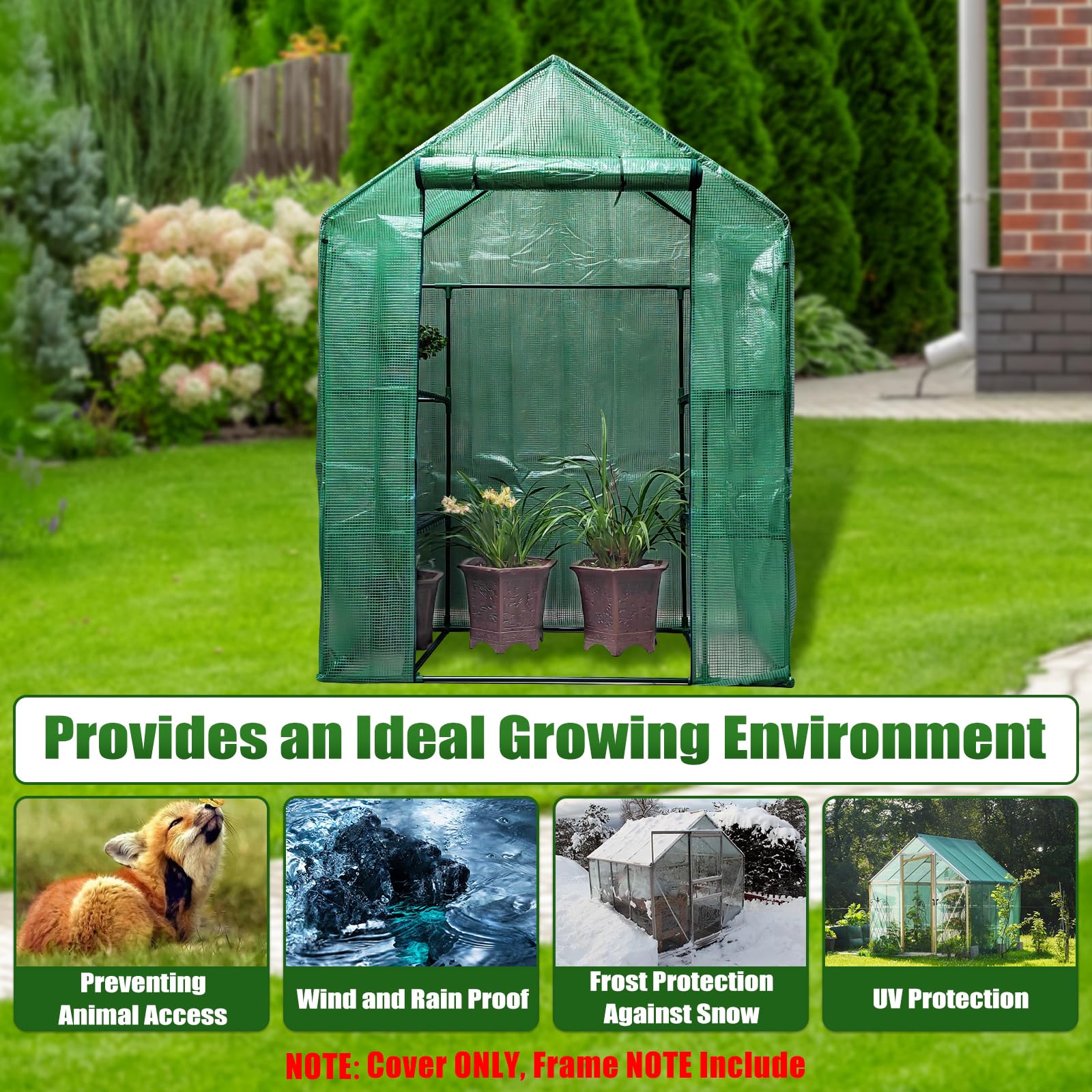 Zejoot side seam and ventilation detail improving airflow for plants