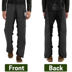 ZELARMAN inner 8-layer detail showing cut-resistant wrap that slows a chainsaw chain
