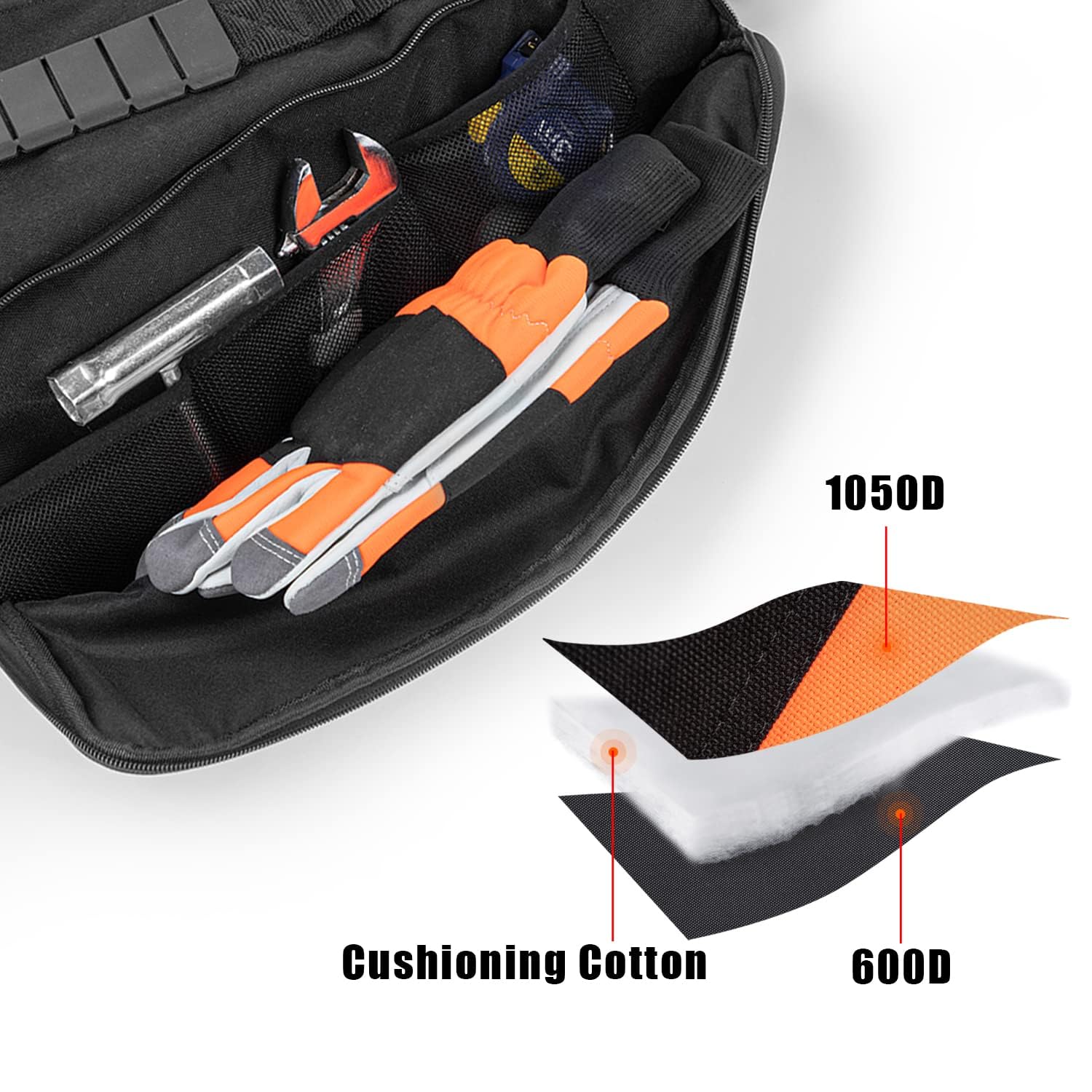 ZELARMAN adjustable padded shoulder strap for comfortable hands-free carry