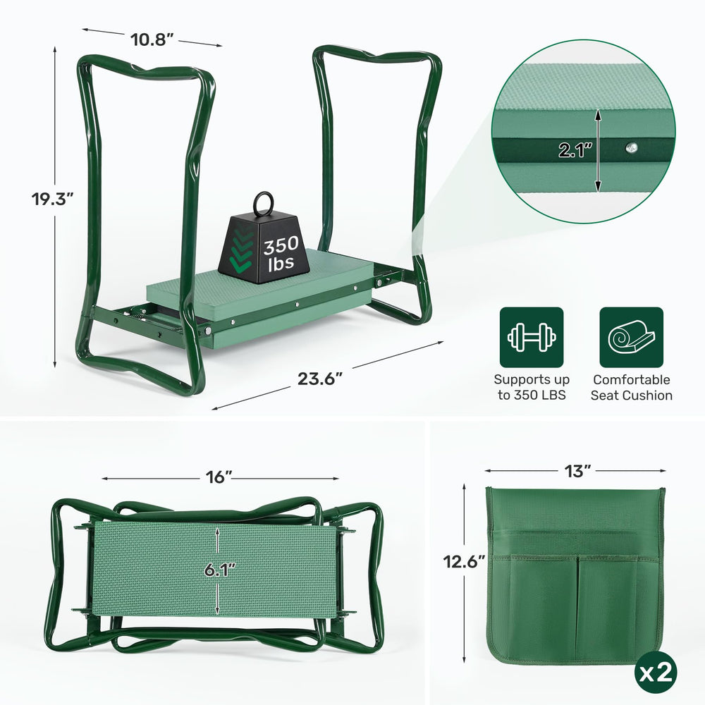 Zelurelle folded flat for compact storage and easy transport benefit