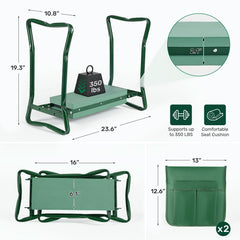 Zelurelle folded flat for compact storage and easy transport benefit