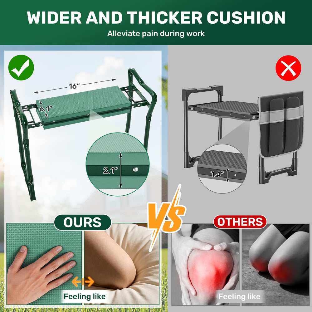 Zelurelle handle and alloy steel leg detail for safe standing assistance