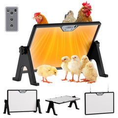 Zelvia brooder plate front view showing heating surface for safe brooding