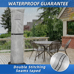 Zenicham telescopic pole in use for no-ladder cover installation benefit