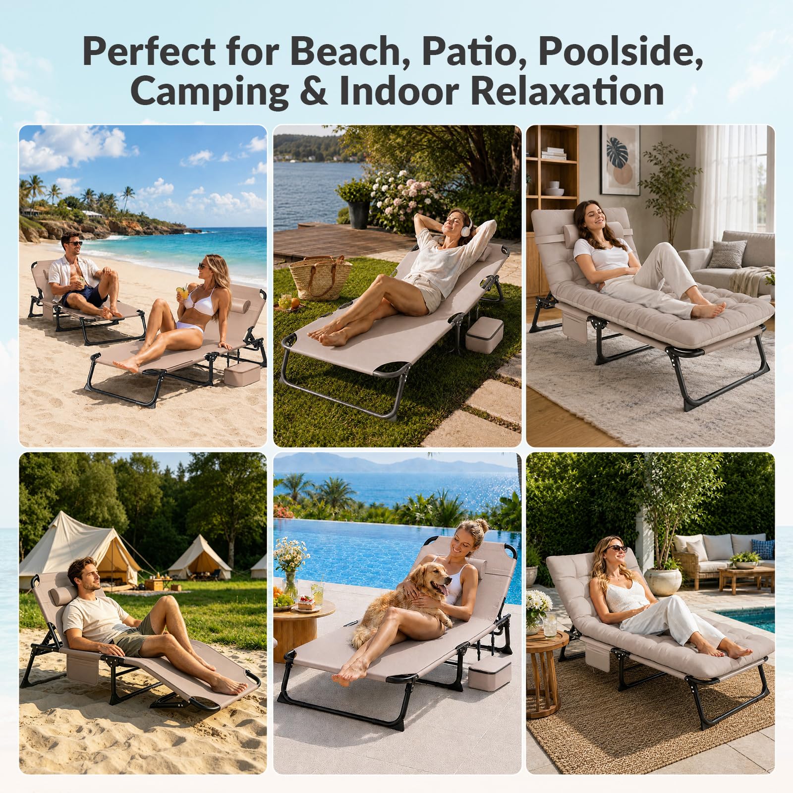 ZENPETIO folded with shoulder strap showing portable carry convenience benefit