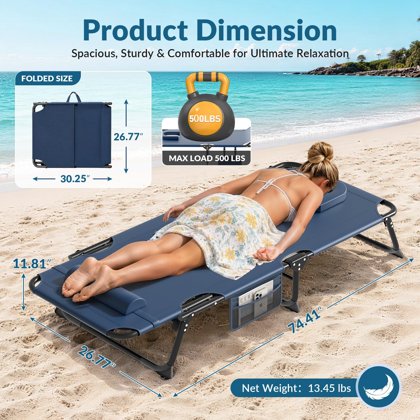 ZENPETIO on sandy beach illustrating outdoor relaxation benefits