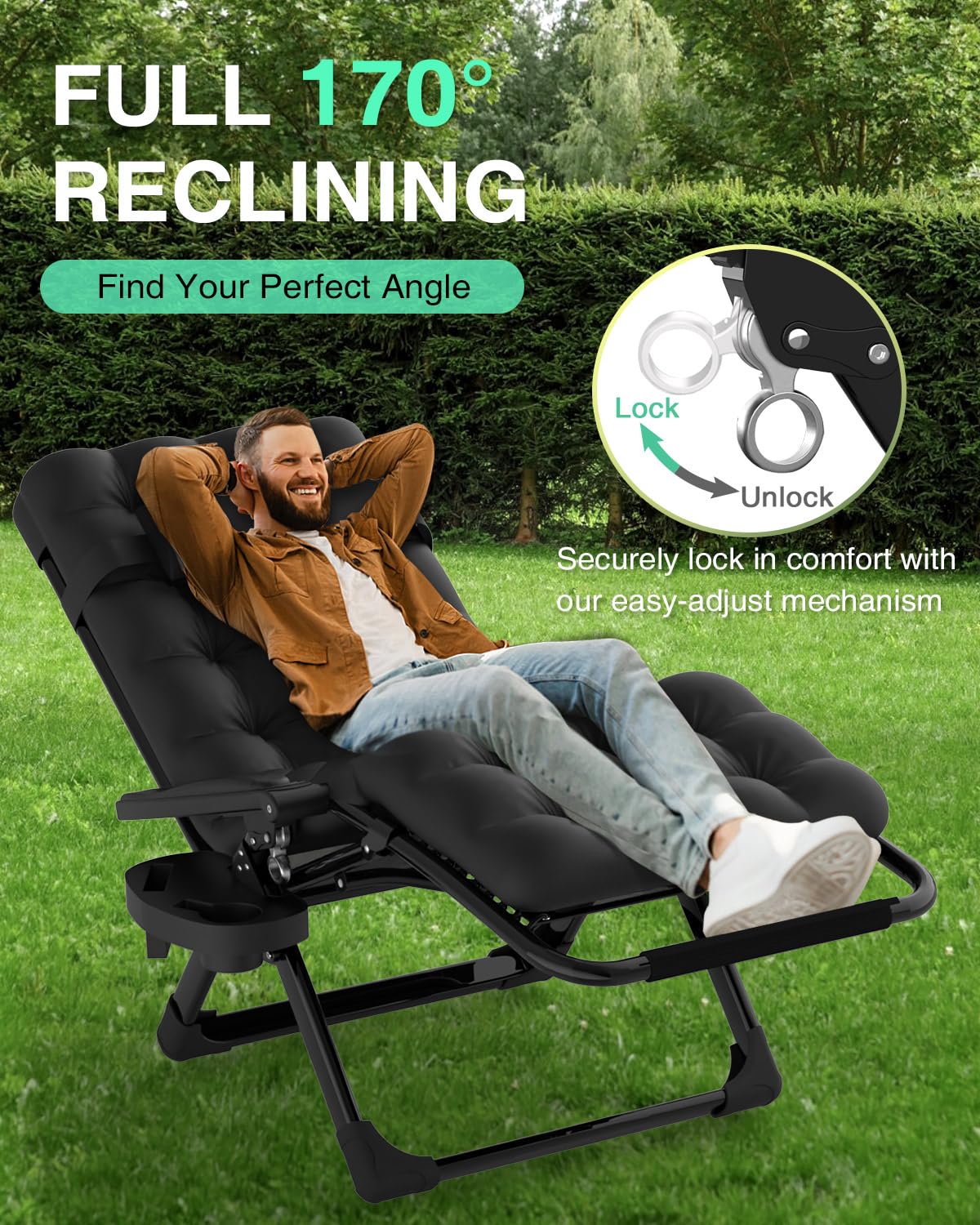 ZENPETIO folded in car trunk showing compact portability and storage benefit