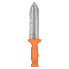 Zenport K246 stainless serrated blade close-up demonstrating durable cutting ability