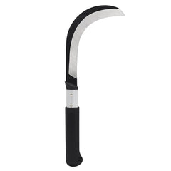 Zenport K310 blade close-up highlighting SK5 carbon steel sharpness