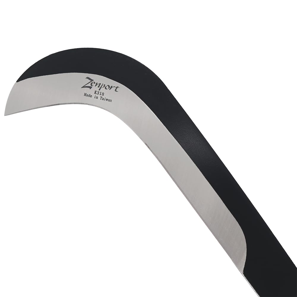 Zenport wooden handle detail showing grip and balance for comfortable use