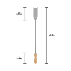 Zenport K801 in garden cutting asparagus spears with reduced soil disturbance
