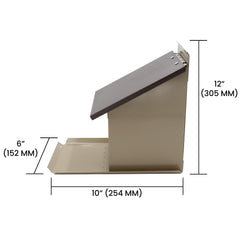 Zenport side profile showing weather-resistant finish for long-lasting outdoor use