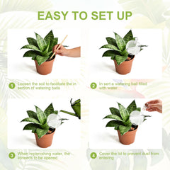 ZephyrBloom installed in pot illustrates slow watering benefit for healthy soil