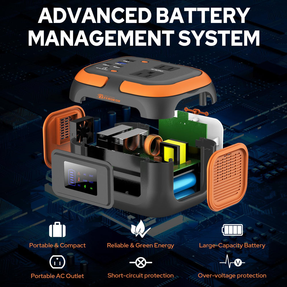 ZeroKor powering from a car adapter for on-road recharge