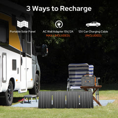 ZeroKor USB and USB-C ports detail for fast device charging