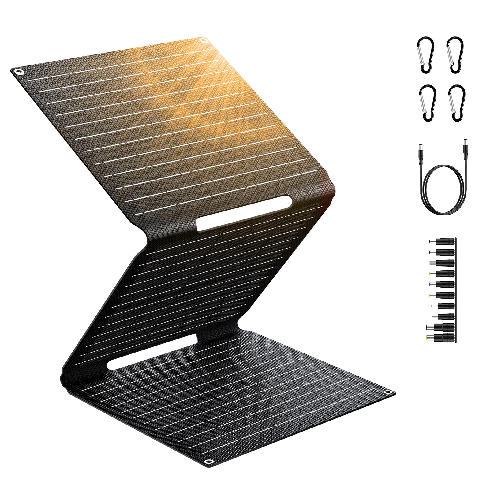 ZeroKor solar panel surface with water droplets showing water-resistant protection benefit
