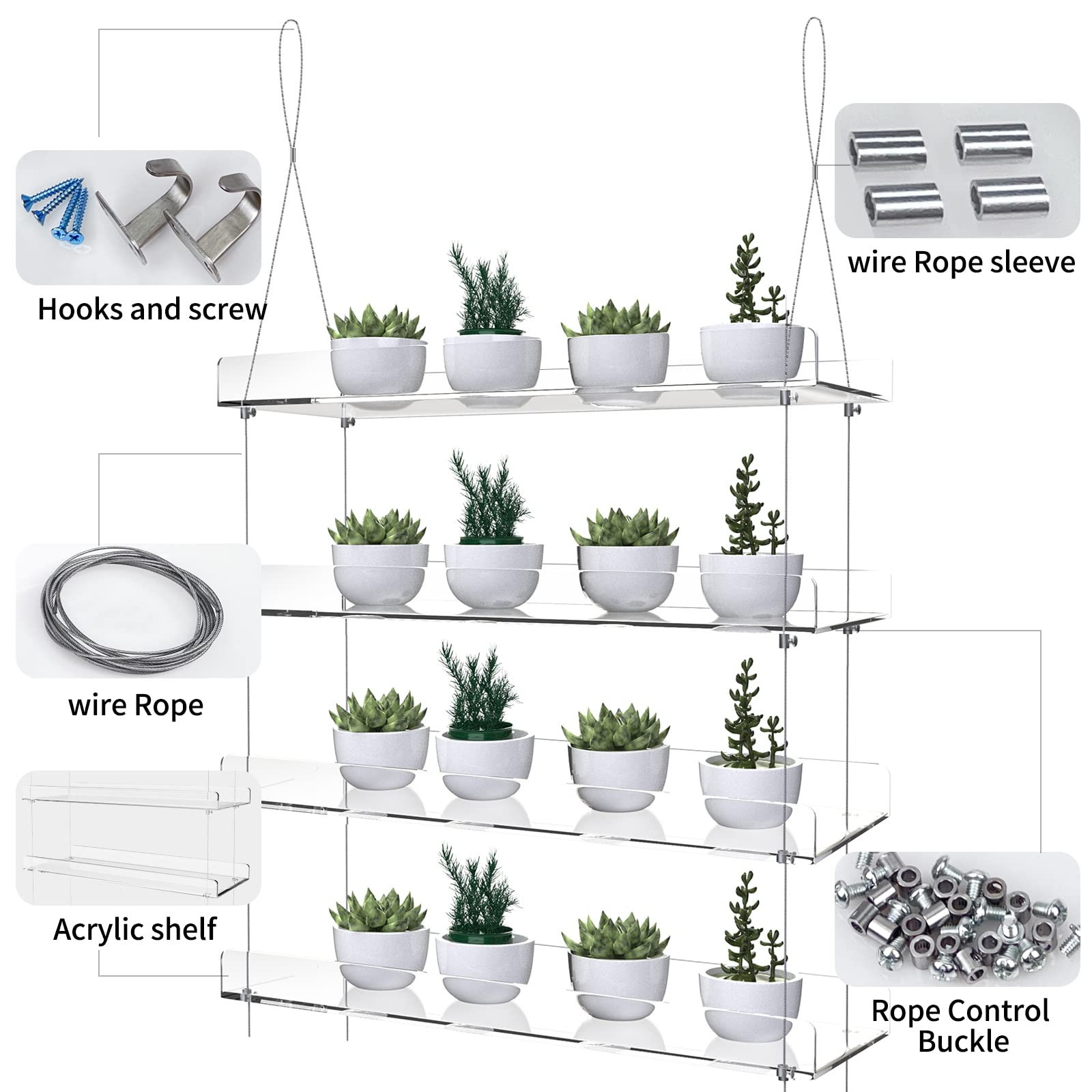 ZerzSemp shelf beside a standard pot showing scale and capacity advantage