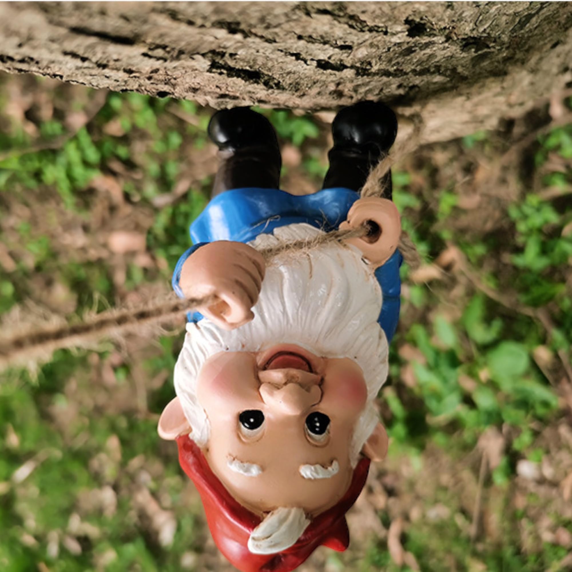 ZEshops gnome next to ruler showing size and placement suitability