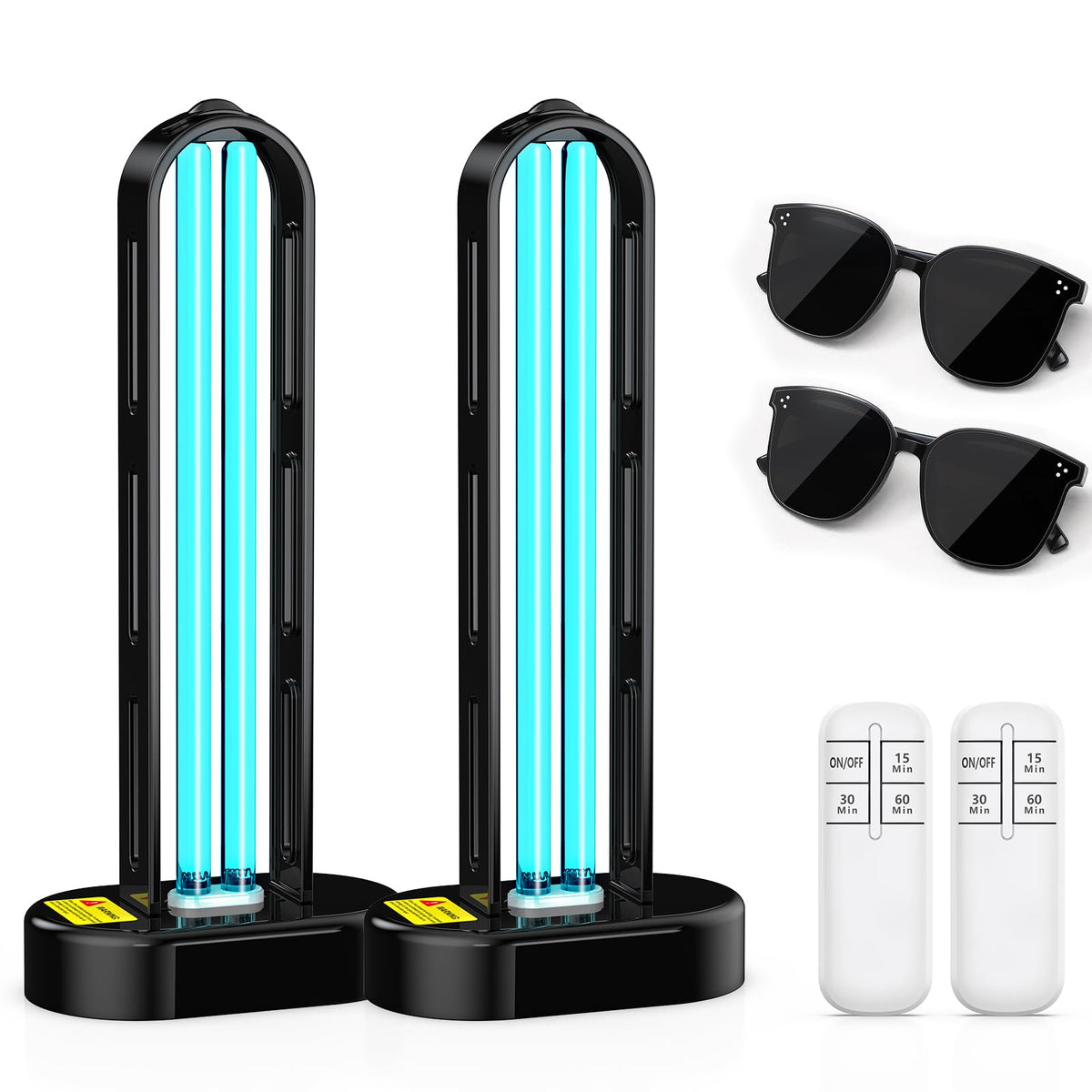 ZETAWALE front packaging showing both UV lamp units and benefits