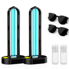 ZETAWALE front packaging showing both UV lamp units and benefits