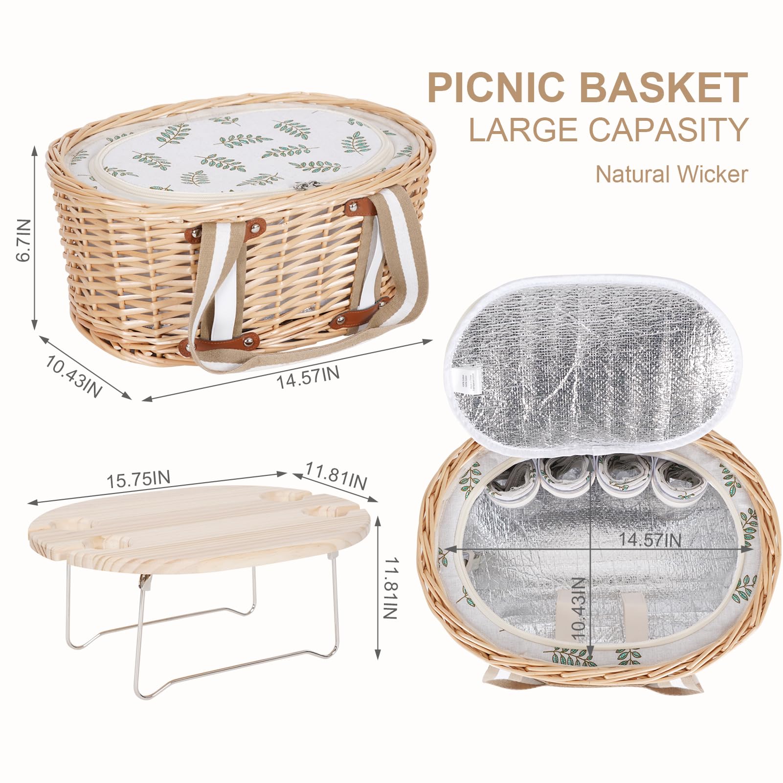 Zettfuly dual-lid open creating flat serving surface for easy serving
