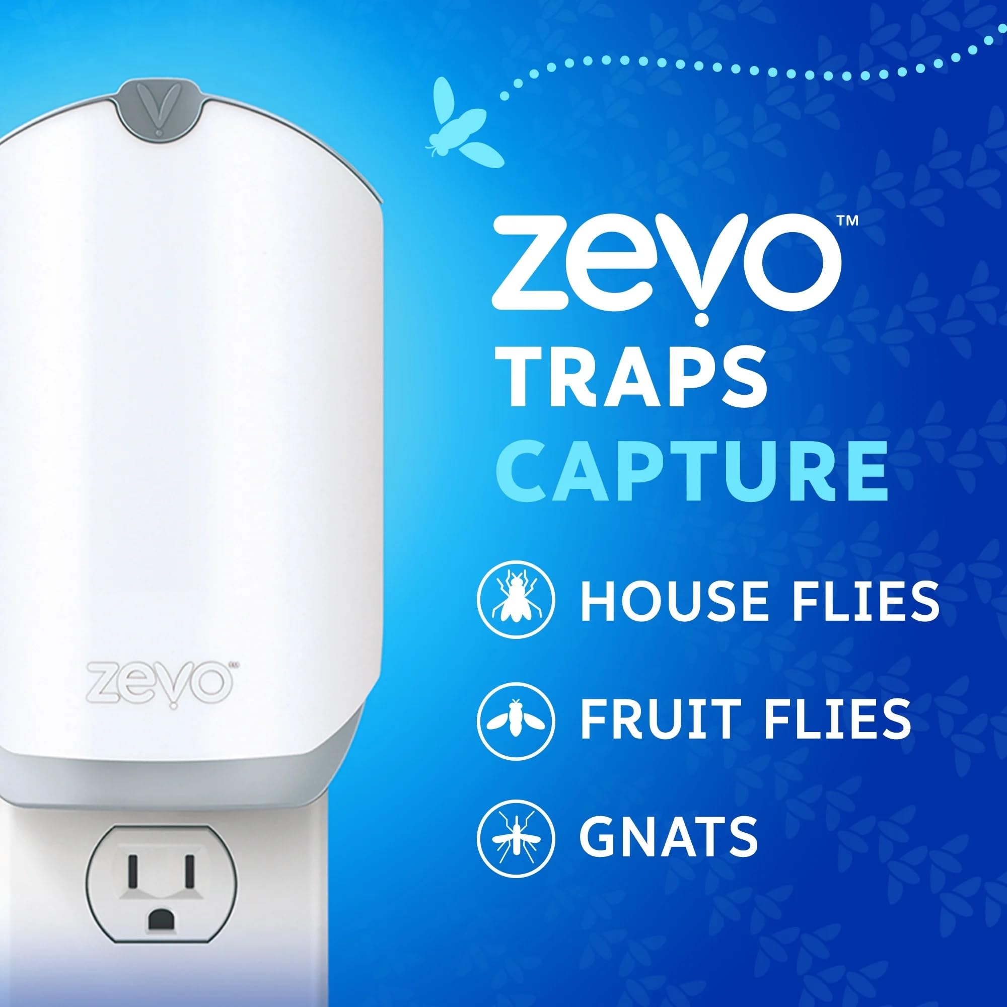 ZEVO in kitchen in use placed near fruit bowl to reduce flying pests