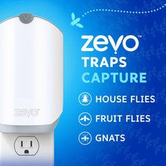 ZEVO in kitchen in use placed near fruit bowl to reduce flying pests